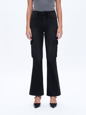 Bayeas Amy High Rise Cargo Flared Pants